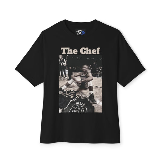 Stephen Curry 'The Chef' Graphic Tee — Tx3MadeIt Oversized Basketball T-Shirt